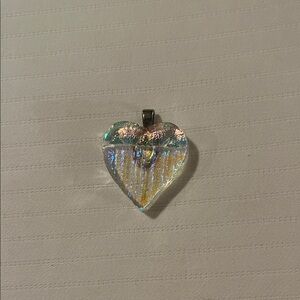 Elegant glass Heart Pendant